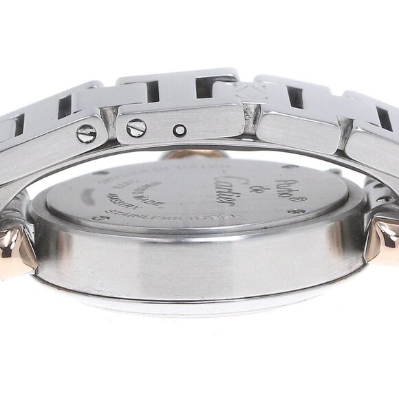 CARTIER Mispacha 8P Diamond Silver Dial Quartz Ladies Watch - Picture 6 of 7